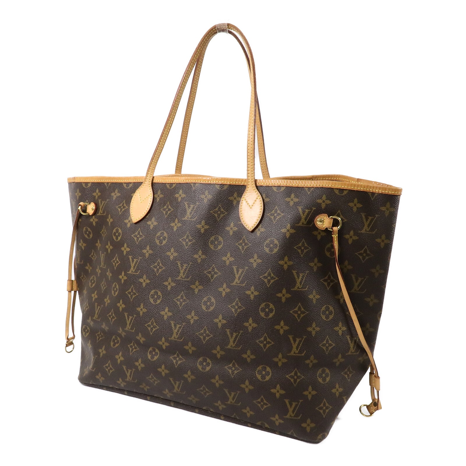 LOUIS VUITTON Neverfull M41180 托特包 塗層帆布 3