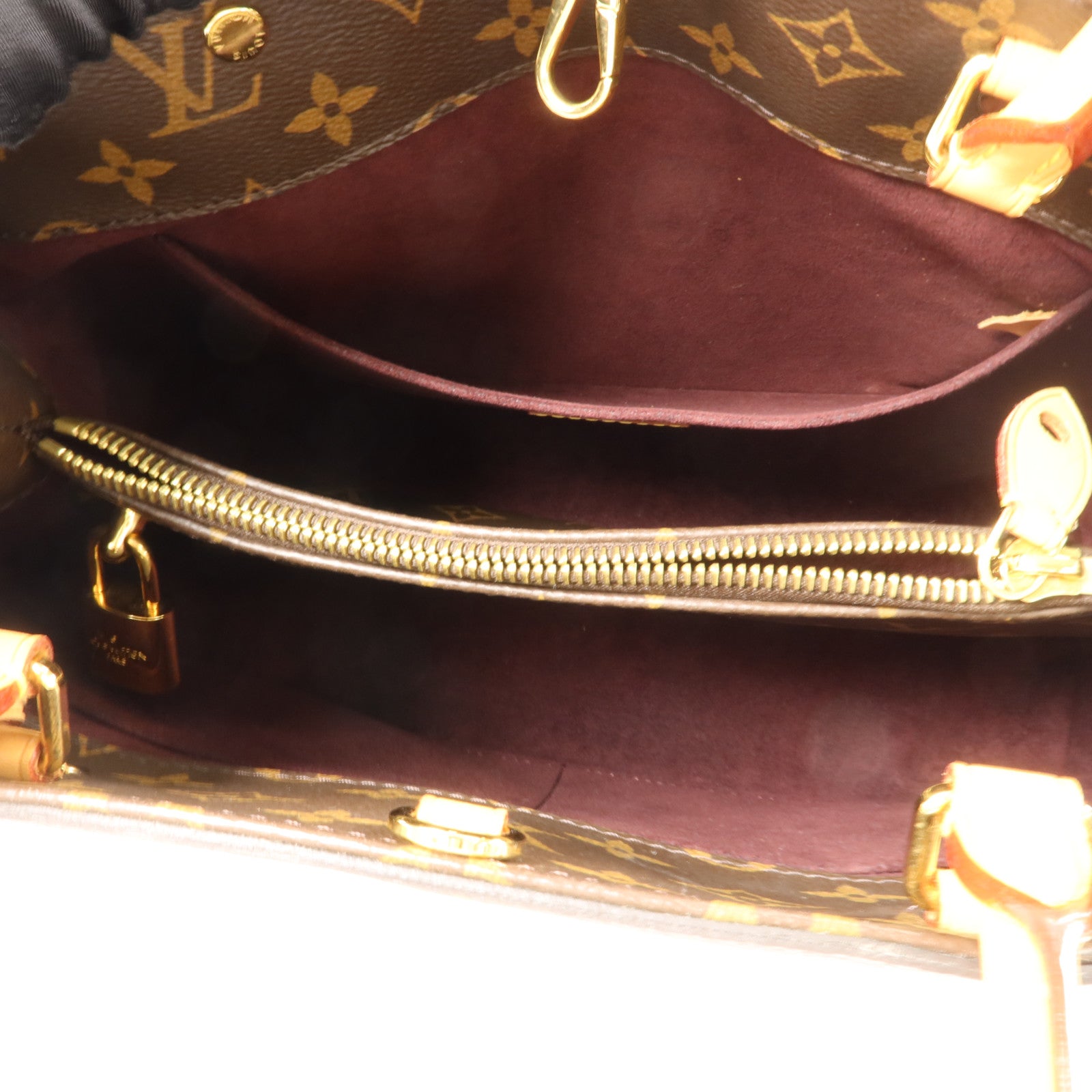 LOUIS VUITTON Montaigne M41056 2-Way Bag Coated Canvas 5