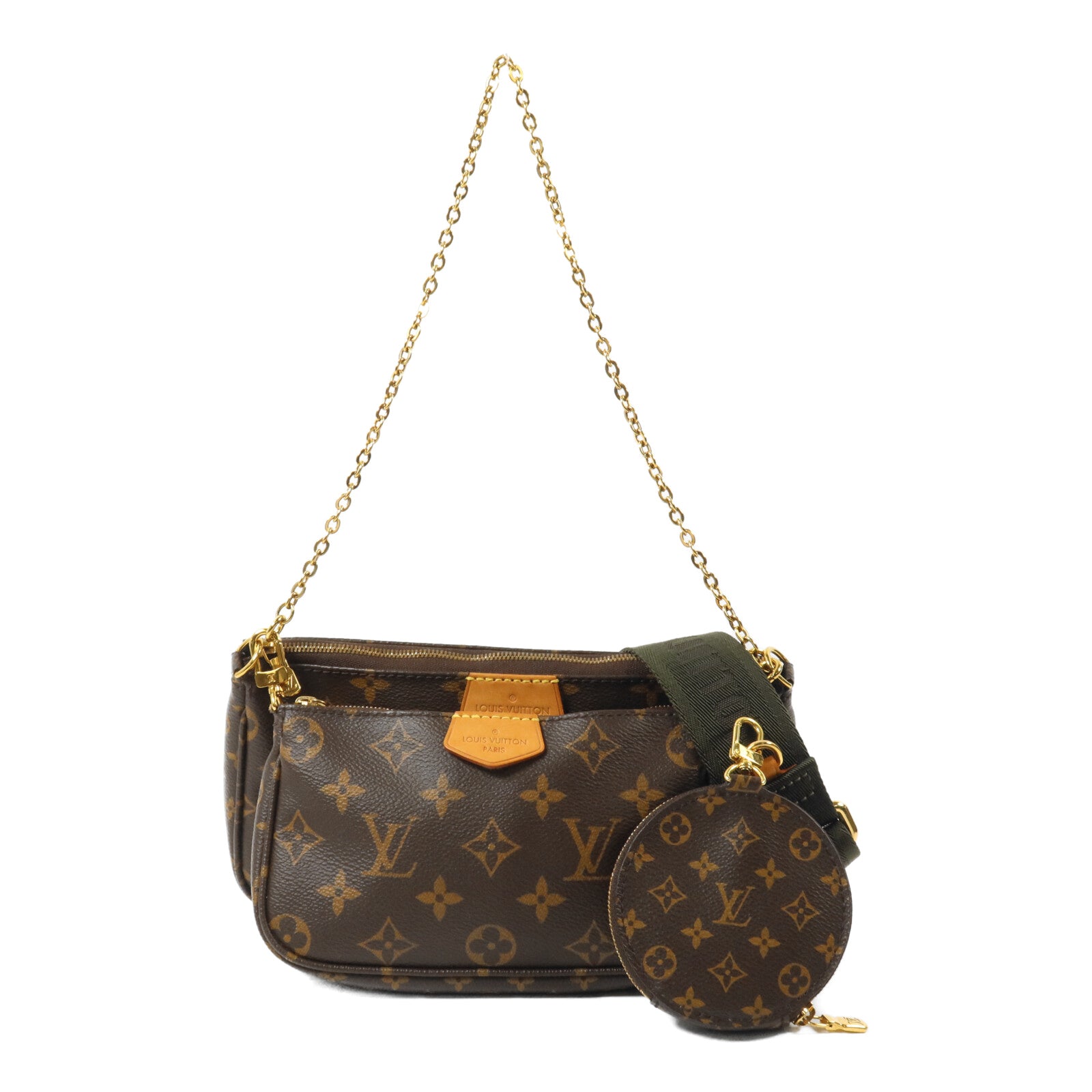LOUIS VUITTON Multi Pochette M44813 2-Way Bag Coated Canvas