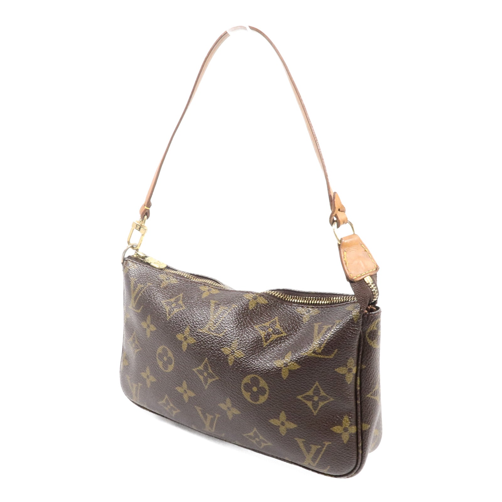 LOUIS VUITTON Pochette Accessoires M51980 Bag Coated Canvas 3