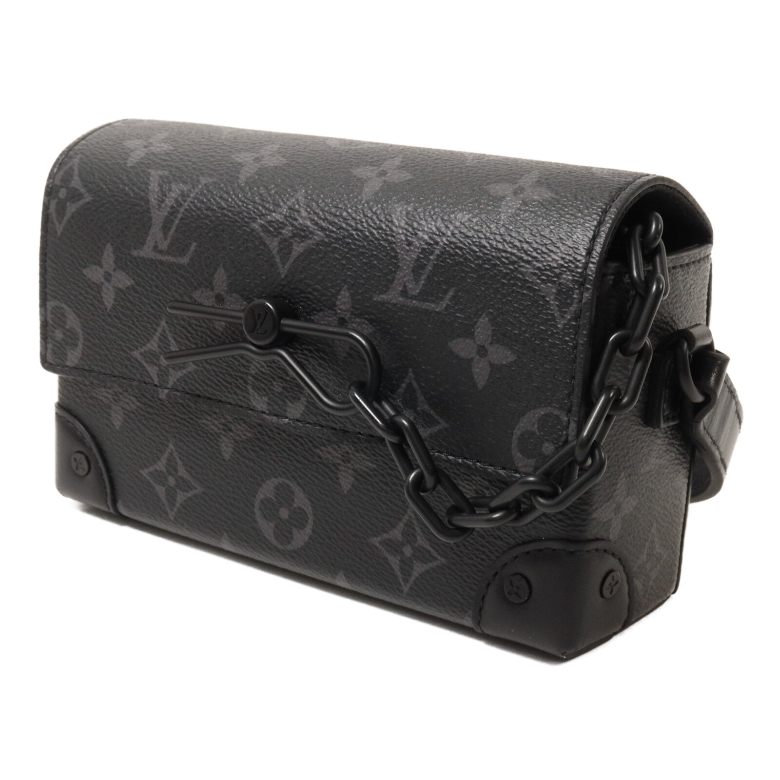 LOUIS VUITTON Steamer M81783 肩背包 塗層帆布 3