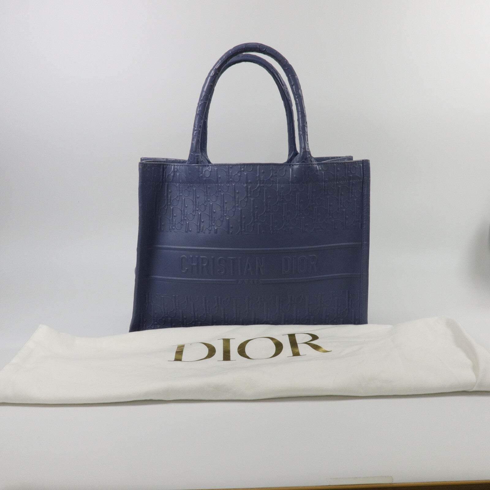 LOUIS VUITTON Tote Bag Calfskin 9