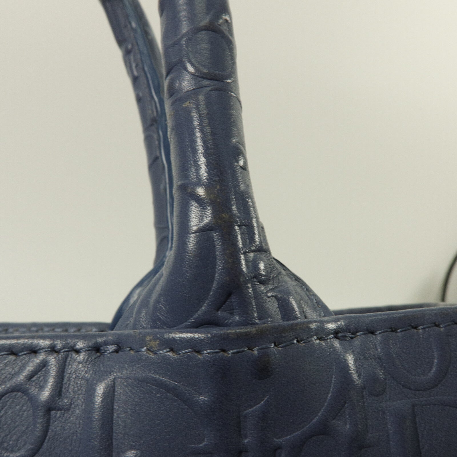 LOUIS VUITTON Tote Bag Calfskin 15