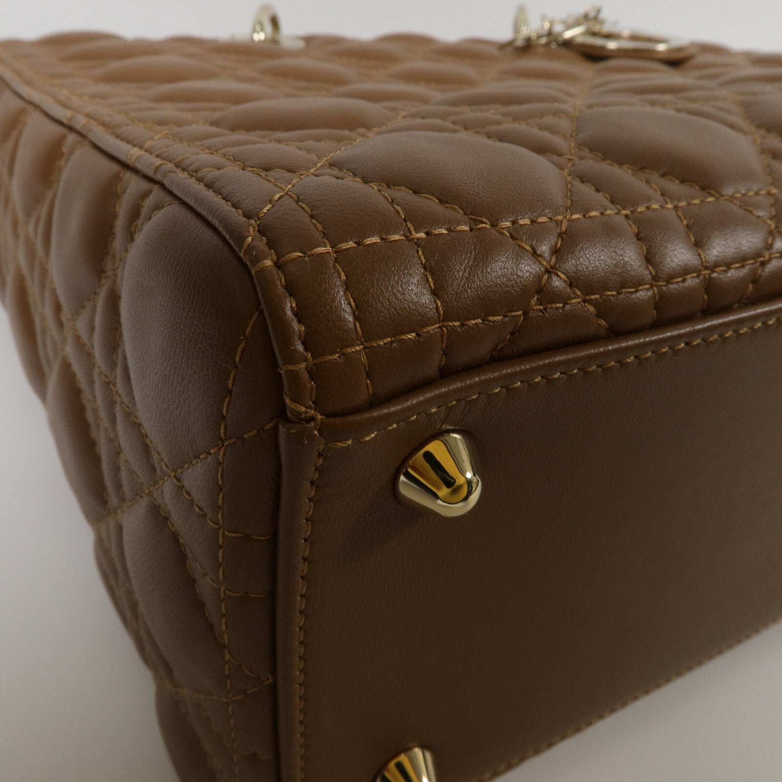 LOUIS VUITTON 2-Way Bag Lambskin 13