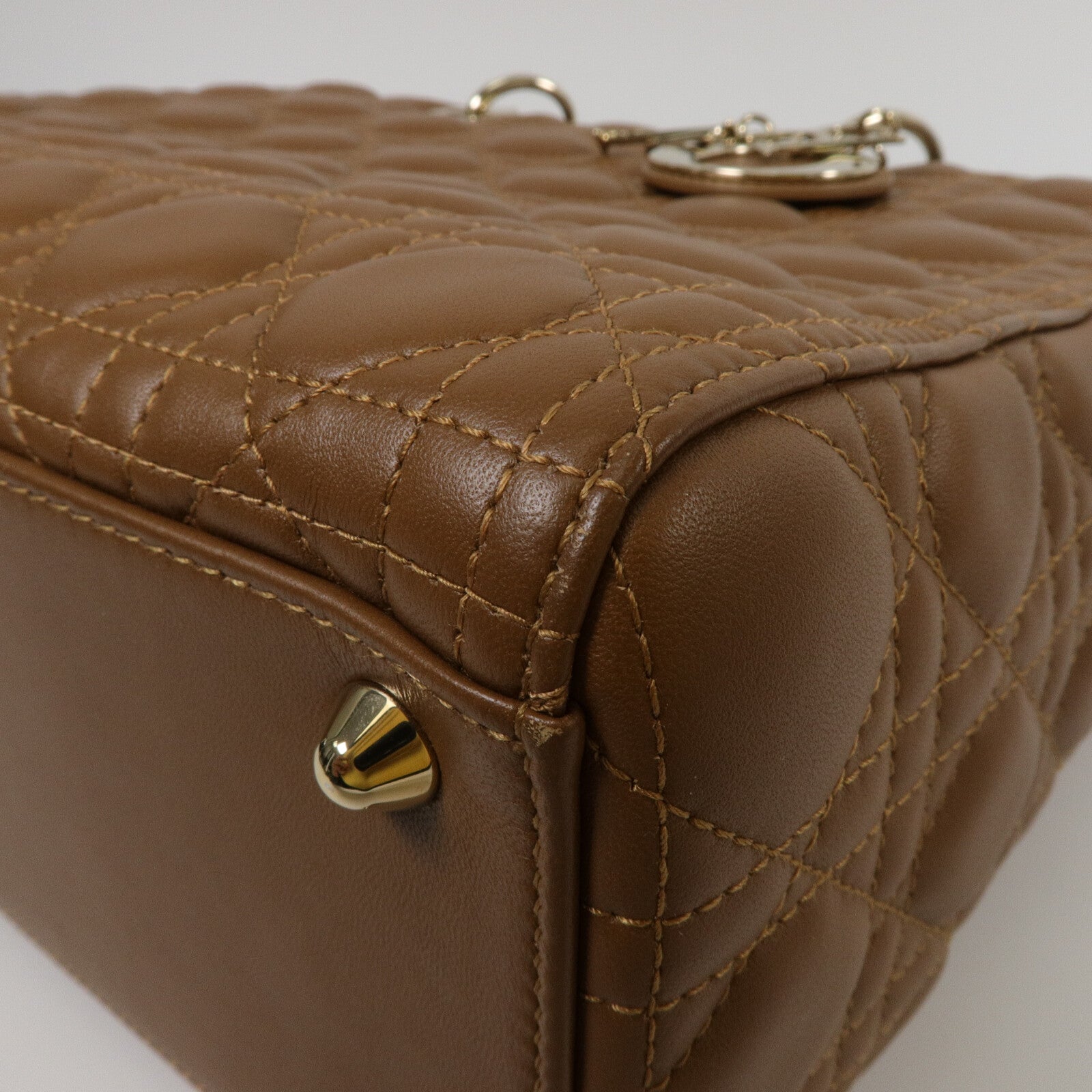 LOUIS VUITTON 2-Way Bag Lambskin 14