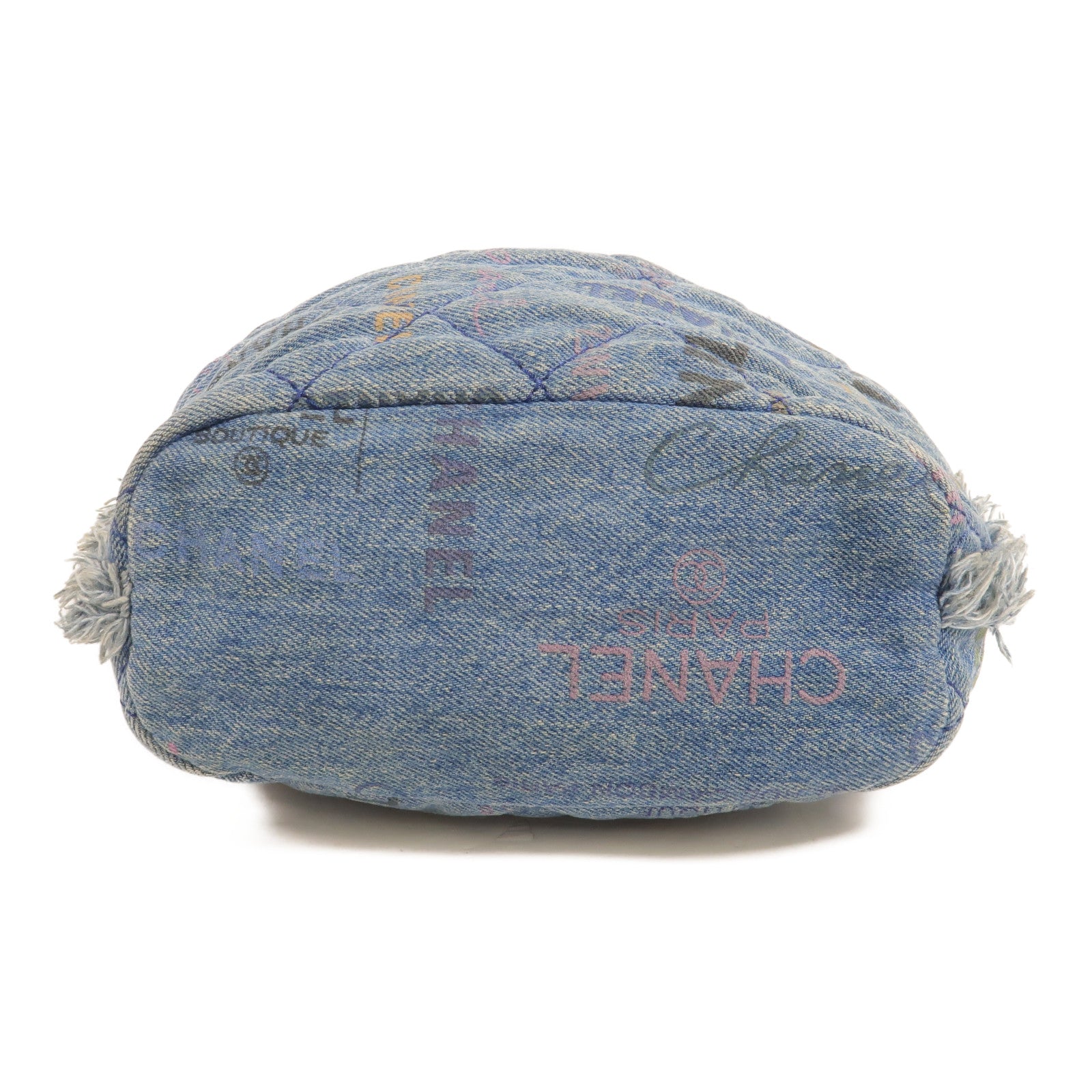 LOUIS VUITTON Bucket AS3027 肩背包 denim 4