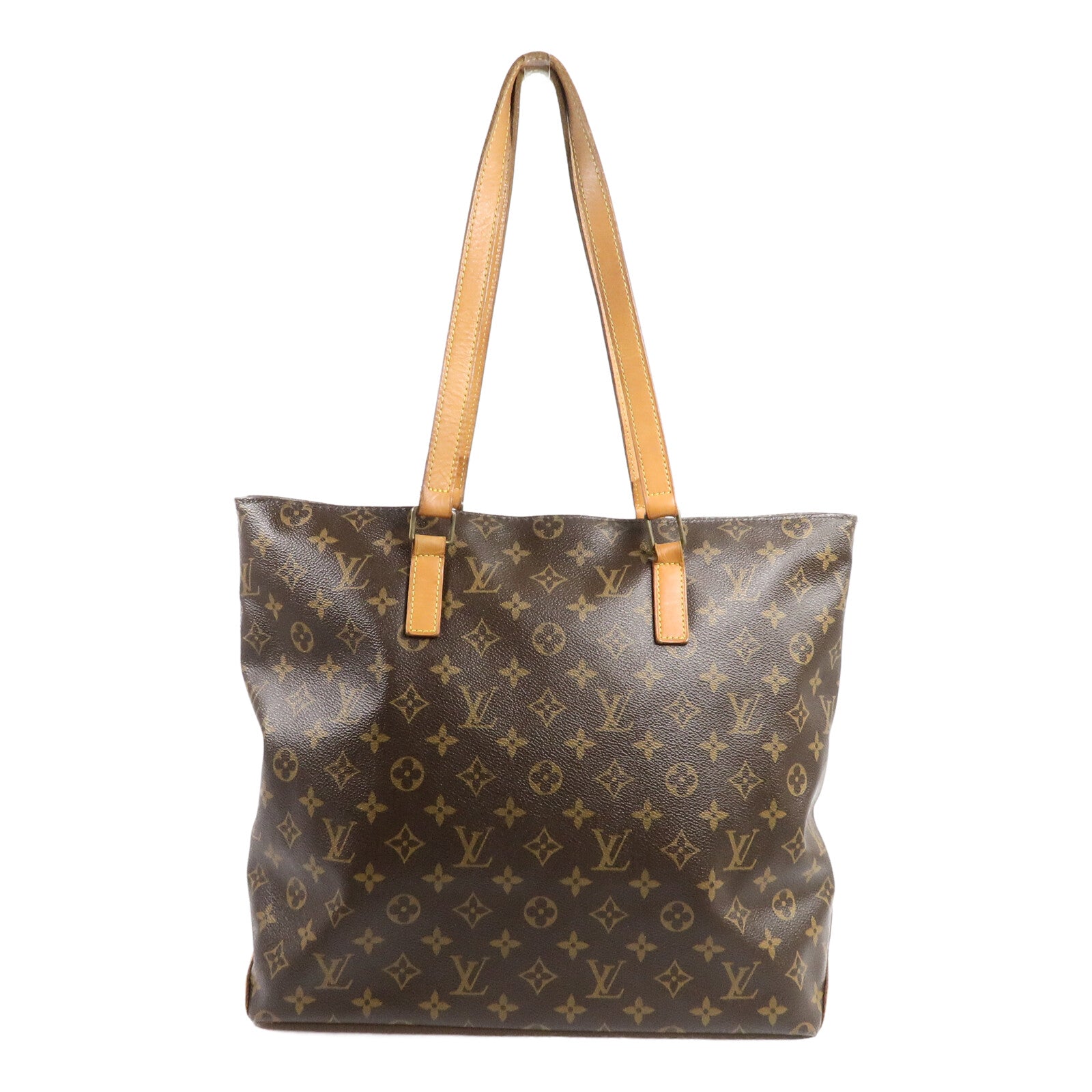 LOUIS VUITTON Cabas Mezzo M51151 Shoulder Bag Coated Canvas