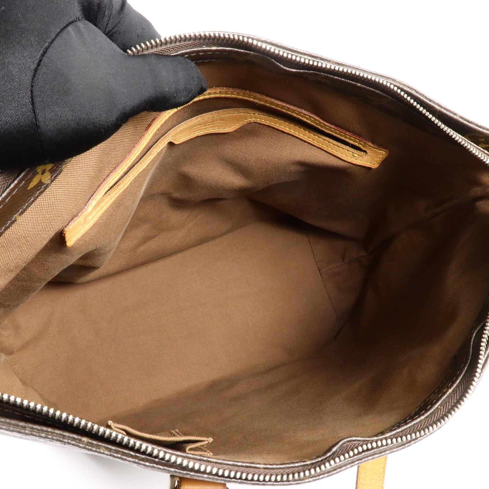 LOUIS VUITTON Cabas Mezzo M51151 Shoulder Bag Coated Canvas 5