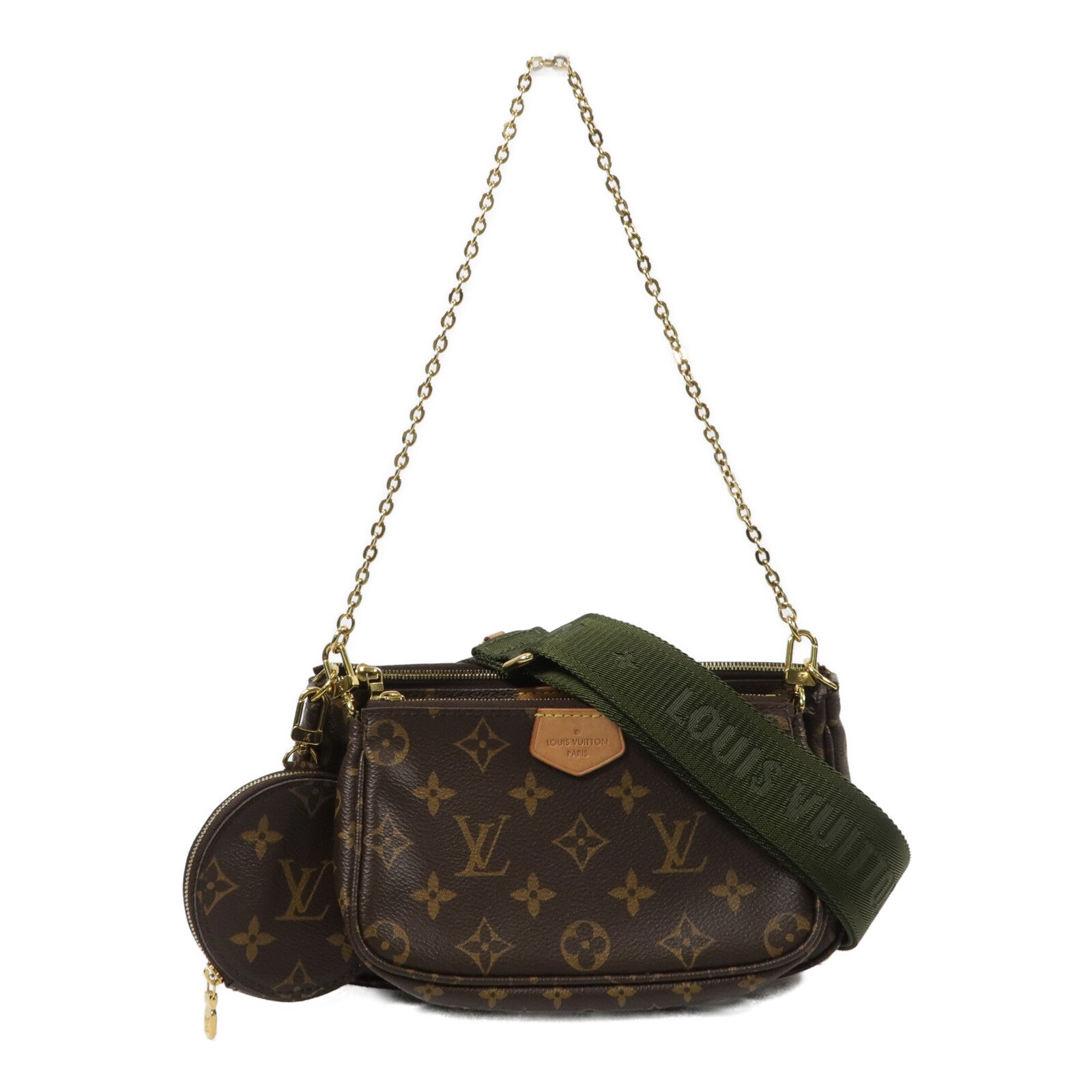 LOUIS VUITTON Multi Pochette M44813 2-Way Bag Coated Canvas