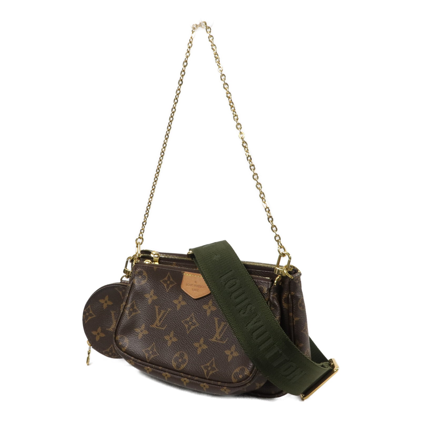 LOUIS VUITTON Multi Pochette M44813 2-Way Bag Coated Canvas 3