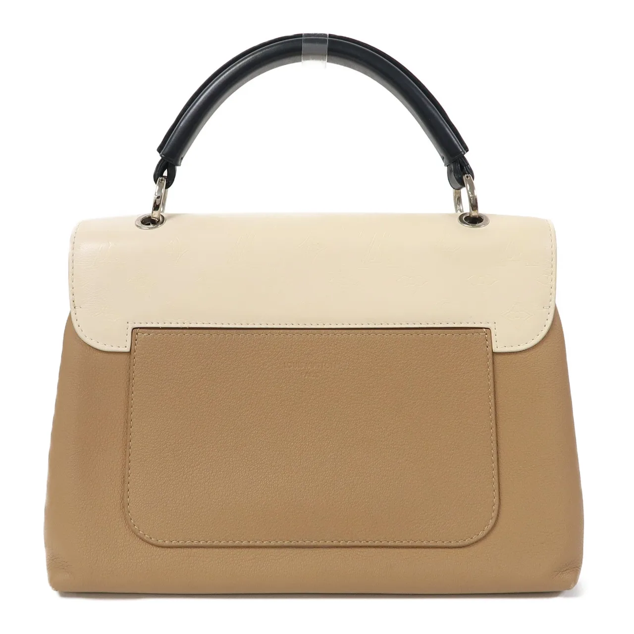 LOUIS VUITTON M42904 兩用包 牛皮 米色 牛皮 中古品B - 縮圖 2