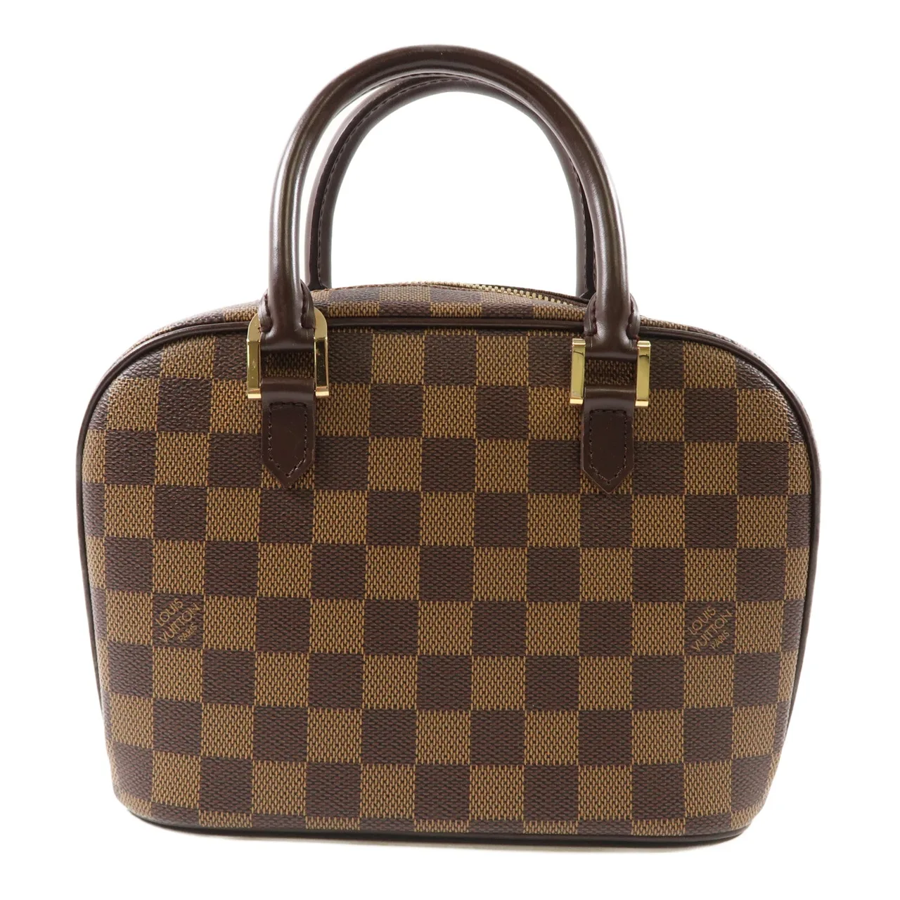 LOUIS VUITTON N51288 Handbag Coated Canvas 棕色 / Brown