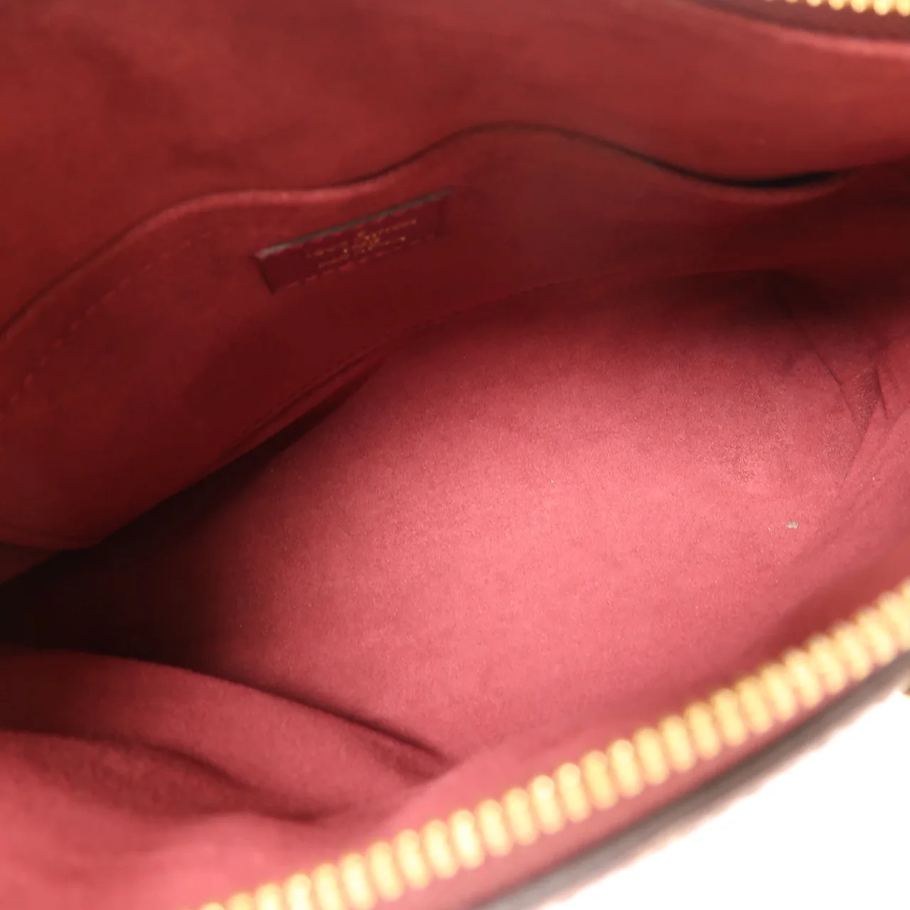 LOUIS VUITTON Pallas M42961 兩用包 塗層帆布 棕色 / 紫色 / Brown 塗層帆布 中古品A - 縮圖 5