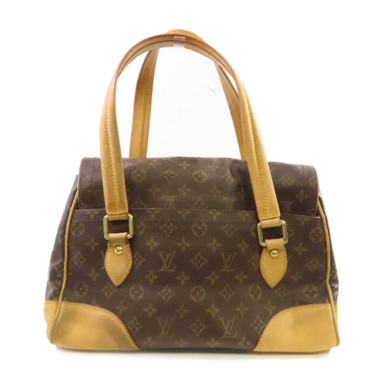 LOUIS VUITTON Beverly M40120 肩背包 塗層帆布 棕色 / Brown 塗層帆布 中古品C - 縮圖 2