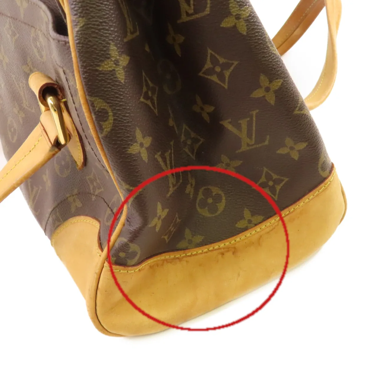 LOUIS VUITTON Beverly M40120 肩背包 塗層帆布 棕色 / Brown 塗層帆布 中古品C - 縮圖 17