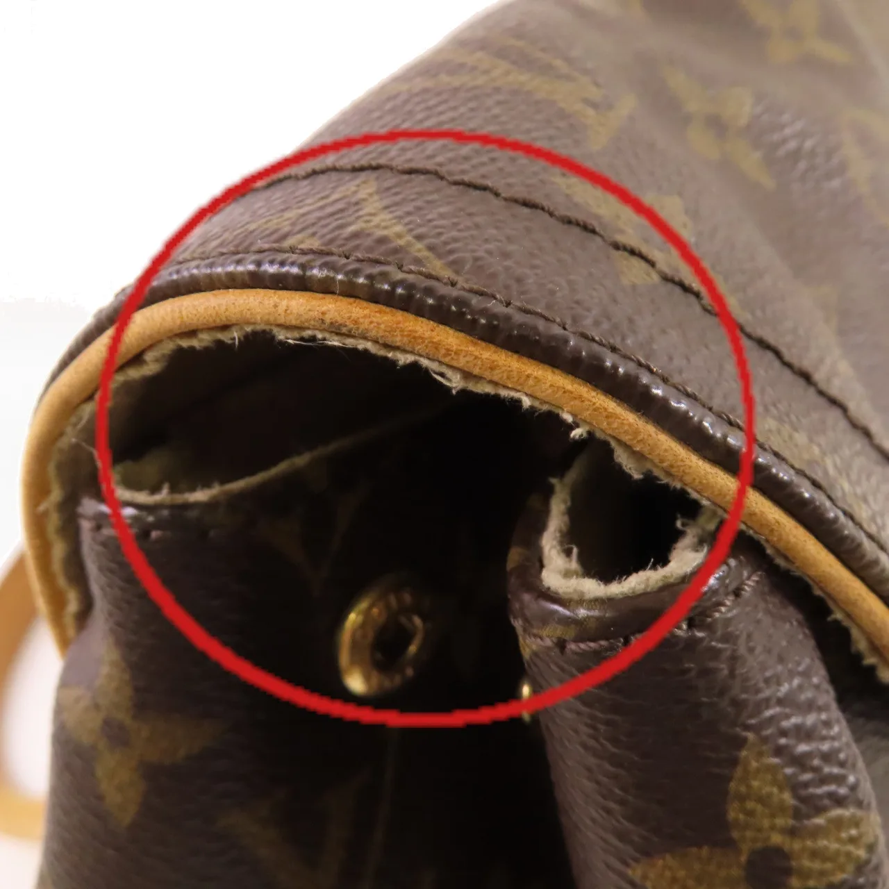 LOUIS VUITTON Beverly M40120 肩背包 塗層帆布 棕色 / Brown 塗層帆布 中古品C - 縮圖 18