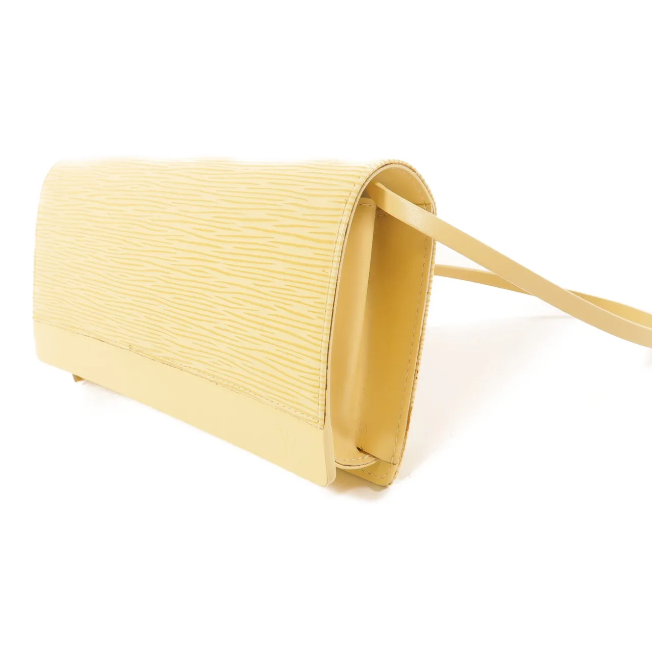 LOUIS VUITTON M5273A 肩背包 牛皮 黃色 / Vanille 牛皮 中古品B - 縮圖 3