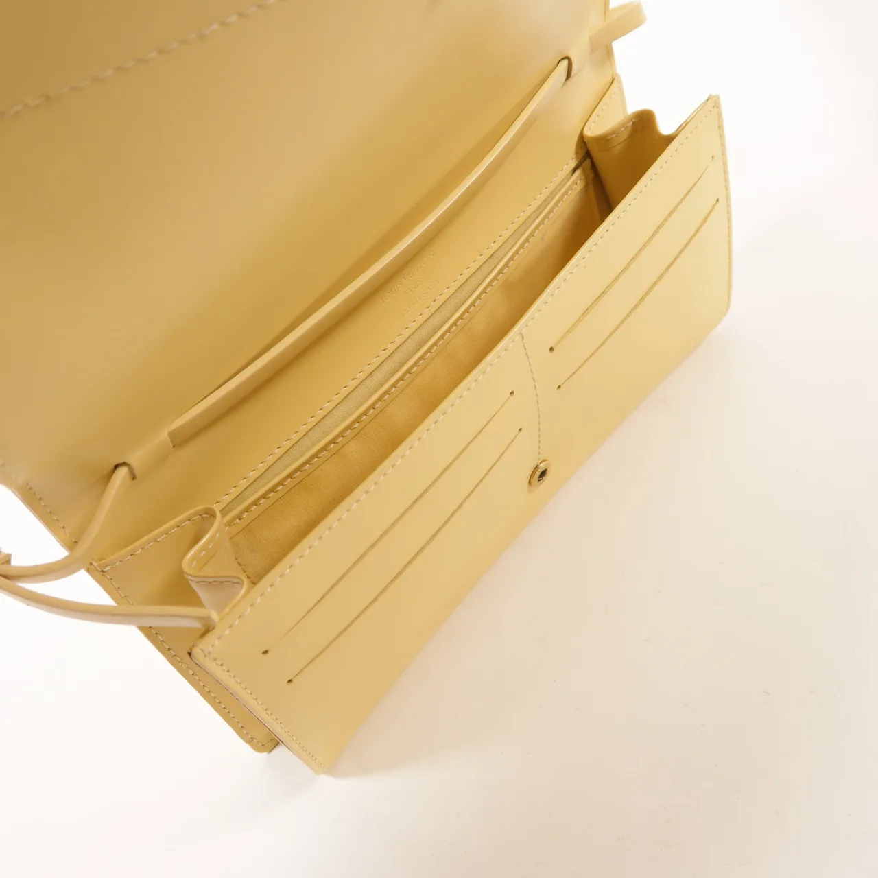 LOUIS VUITTON M5273A 肩背包 牛皮 黃色 / Vanille 牛皮 中古品B - 縮圖 5