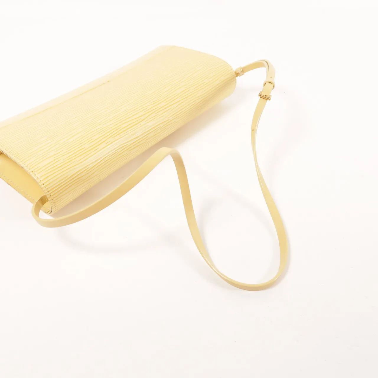 LOUIS VUITTON M5273A 肩背包 牛皮 黃色 / Vanille 牛皮 中古品B - 縮圖 10