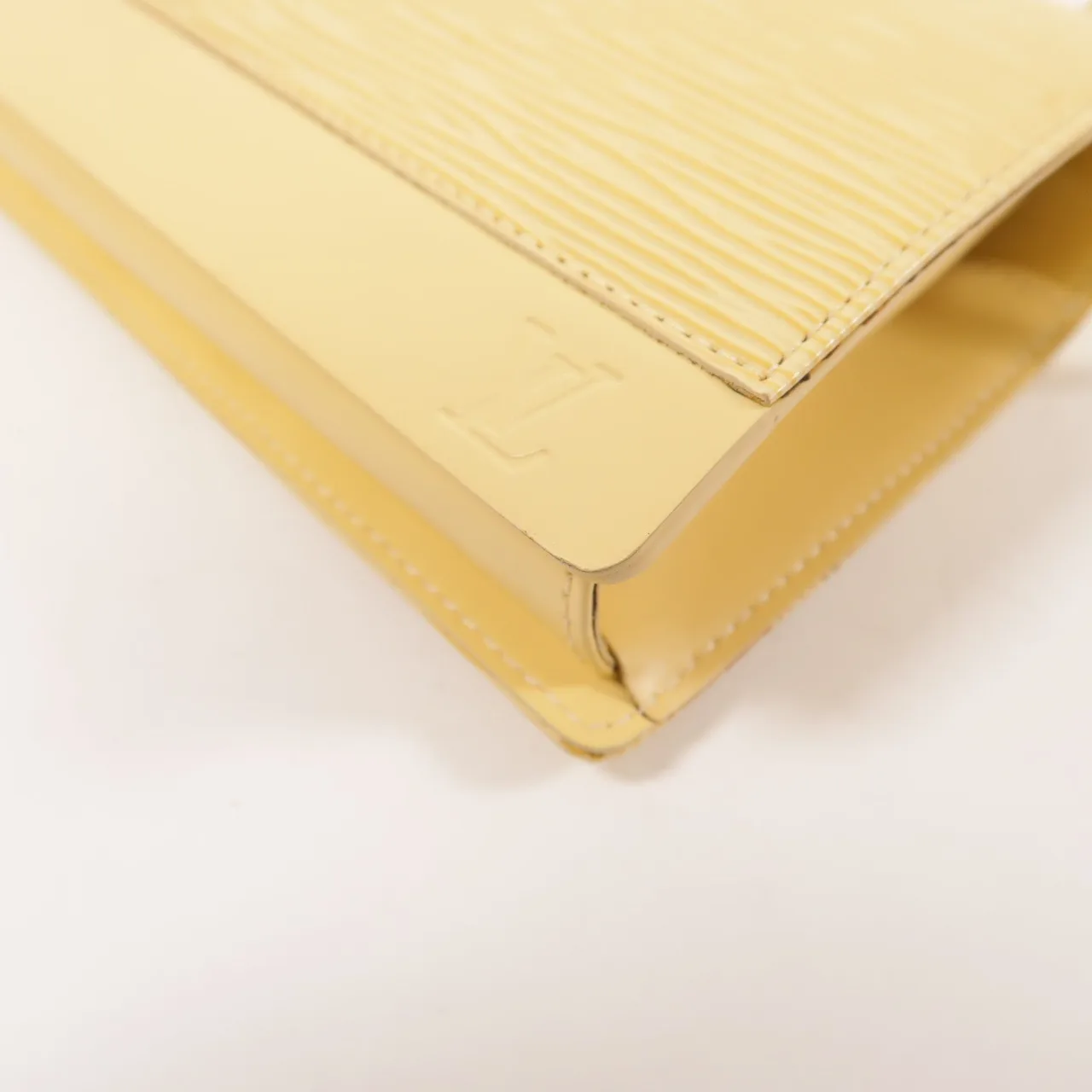 LOUIS VUITTON M5273A 肩背包 牛皮 黃色 / Vanille 牛皮 中古品B - 縮圖 12