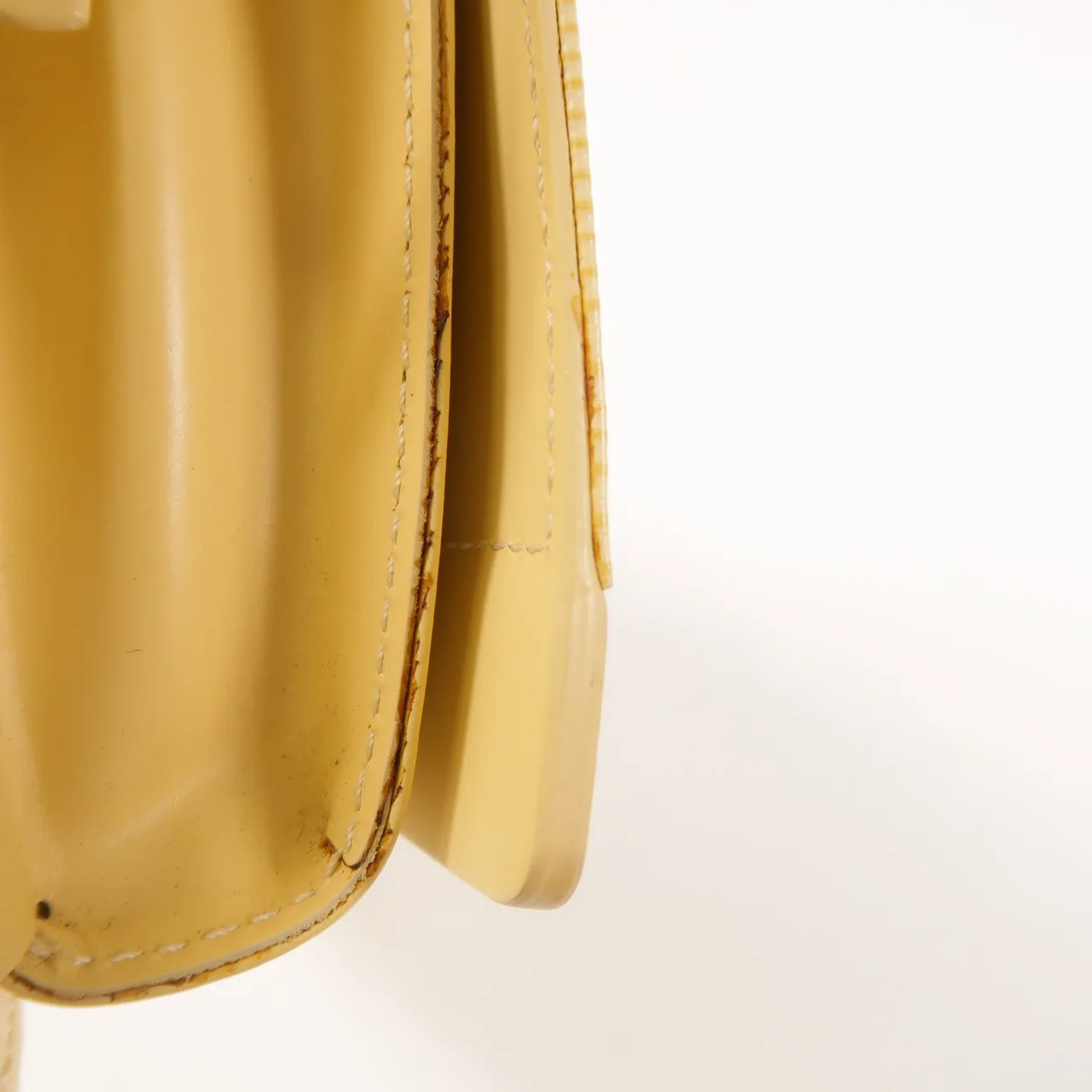 LOUIS VUITTON M5273A 肩背包 牛皮 黃色 / Vanille 牛皮 中古品B - 縮圖 17