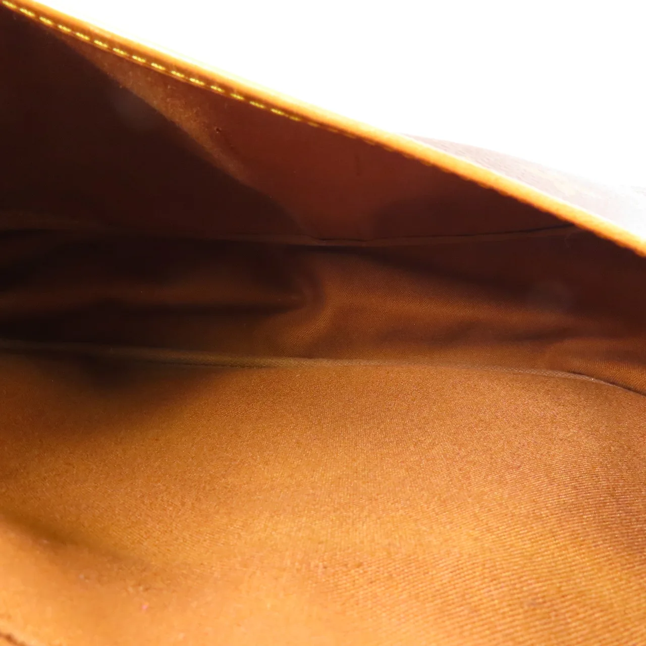 LOUIS VUITTON Saumur M42254 肩背包 塗層帆布 棕色 / Brown 塗層帆布 中古品B - 縮圖 7