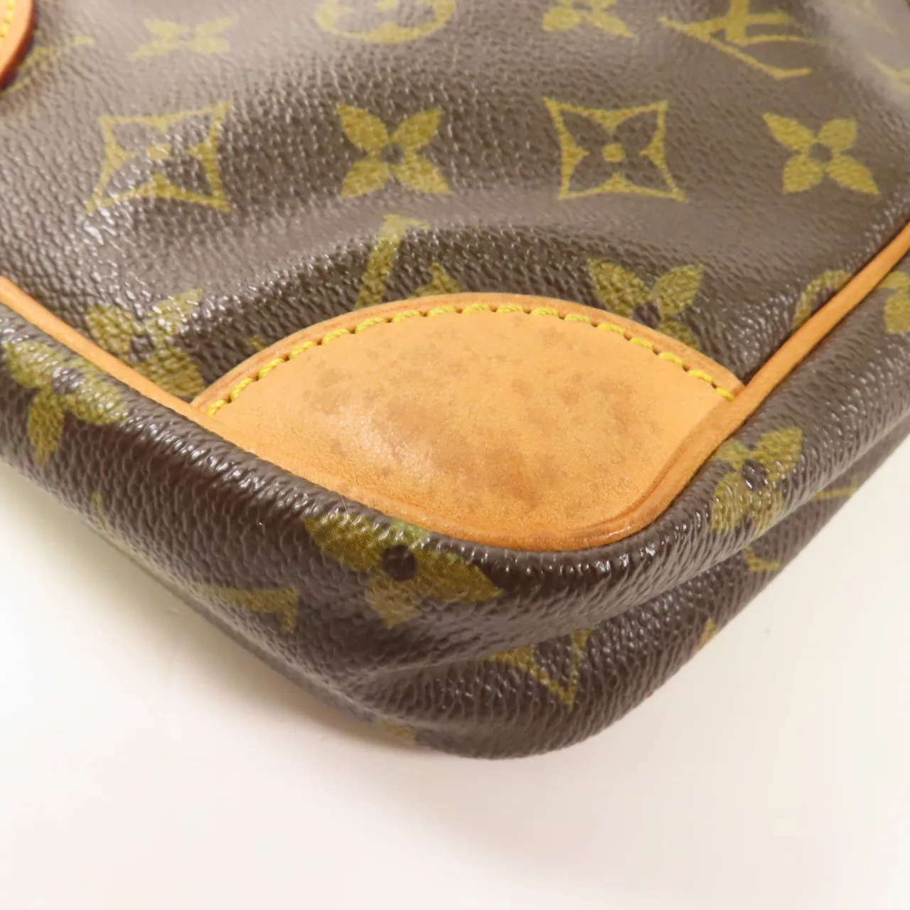 LOUIS VUITTON Danube M45266 肩背包 塗層帆布 棕色 / Brown 塗層帆布 中古品C - 縮圖 8