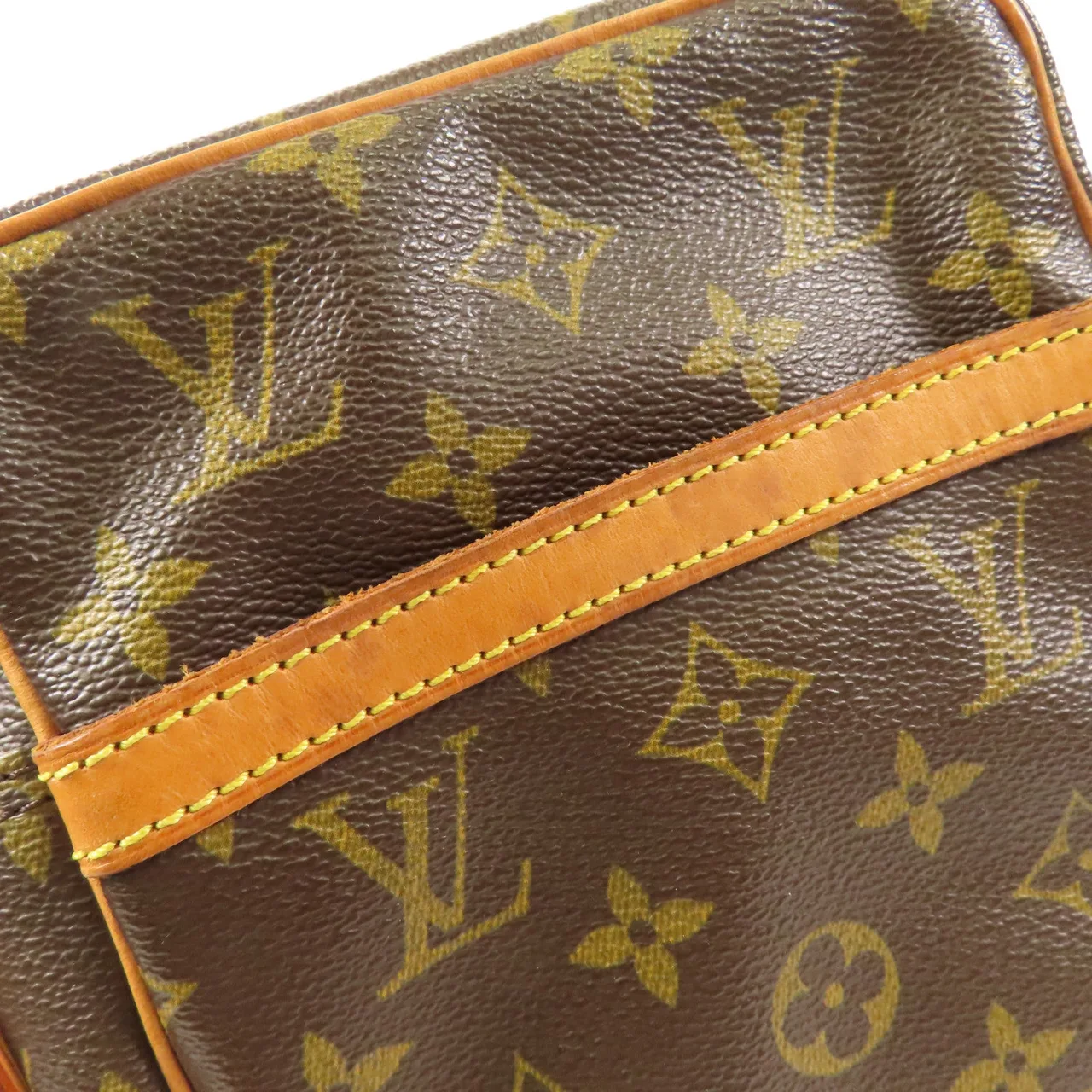 LOUIS VUITTON Danube M45266 肩背包 塗層帆布 棕色 / Brown 塗層帆布 中古品C - 縮圖 13