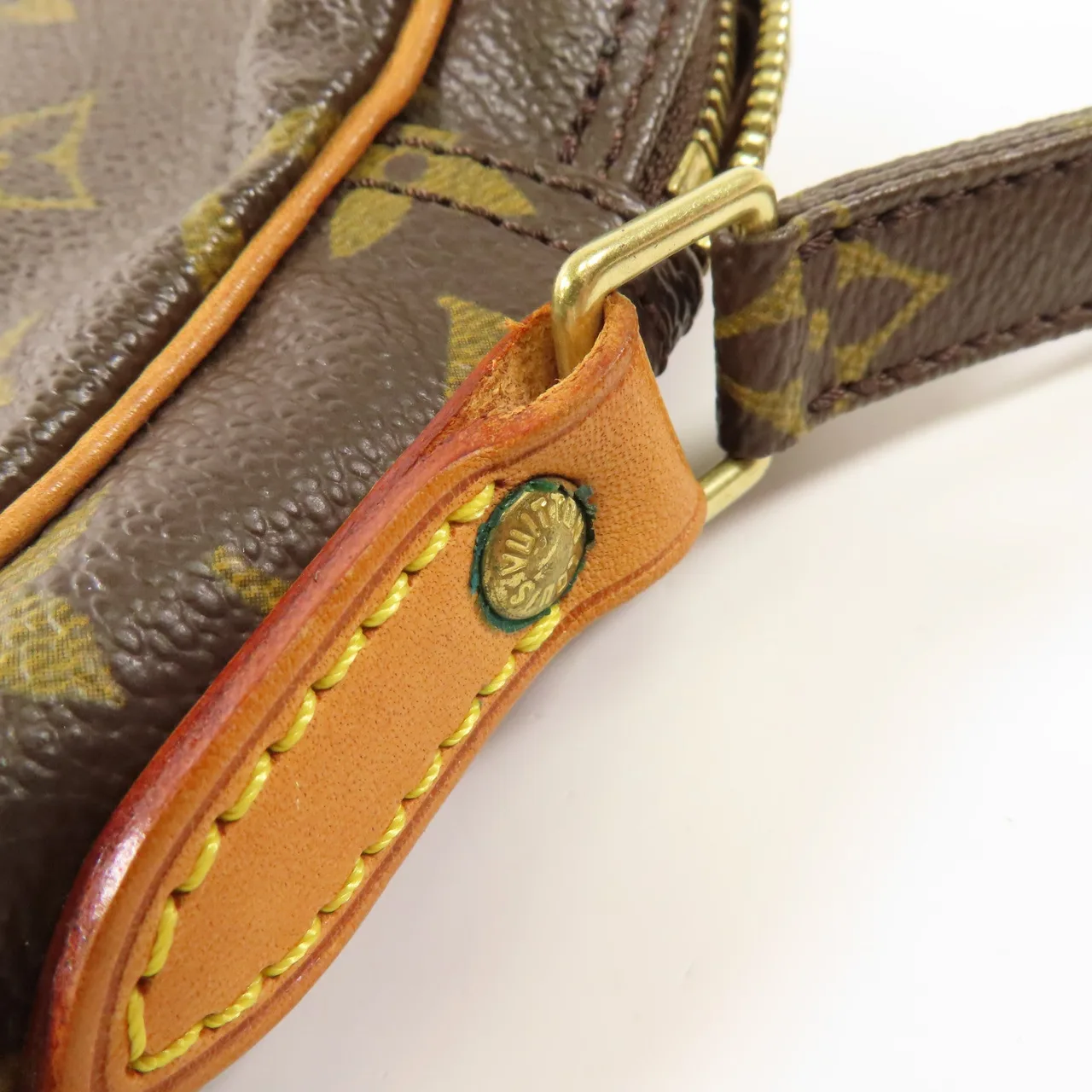 LOUIS VUITTON Danube M45266 肩背包 塗層帆布 棕色 / Brown 塗層帆布 中古品C - 縮圖 15