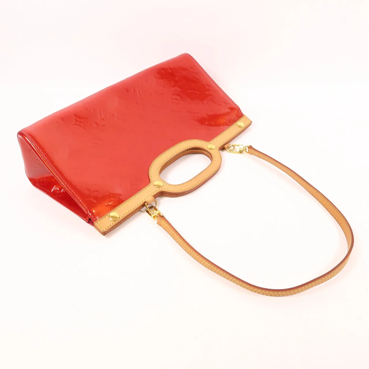 LOUIS VUITTON M91987 兩用包 皮革 紅色 / Red 皮革 中古品B - 縮圖 8