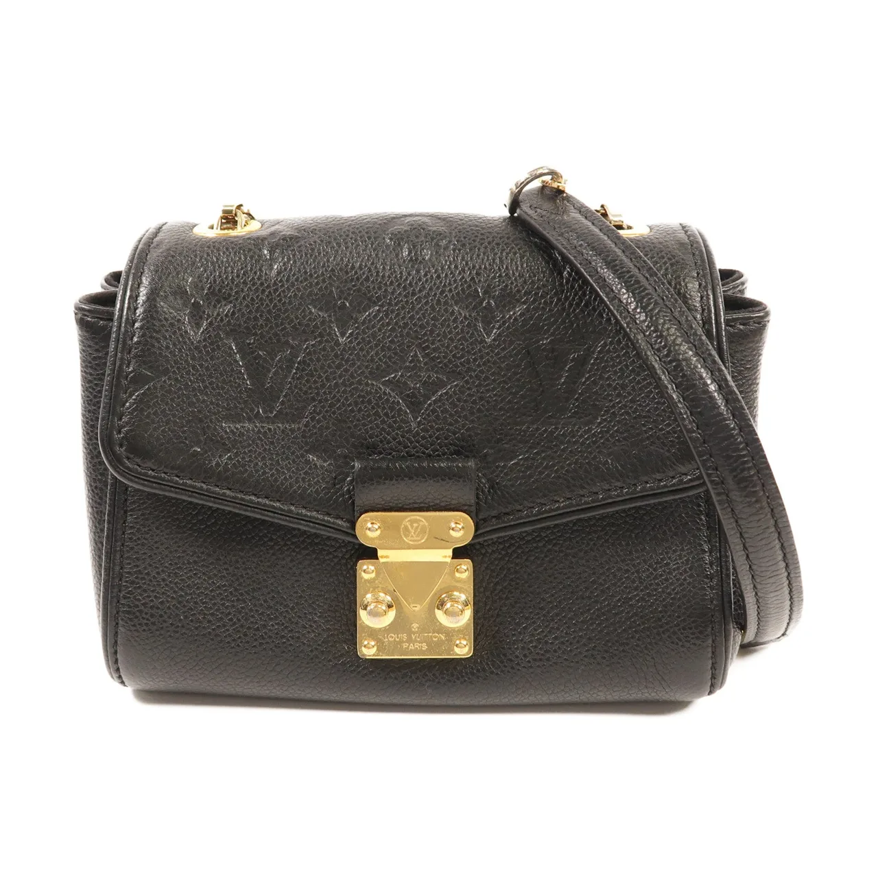 LOUIS VUITTON M94552 Shoulder Bag Calfskin 黑色 / Black