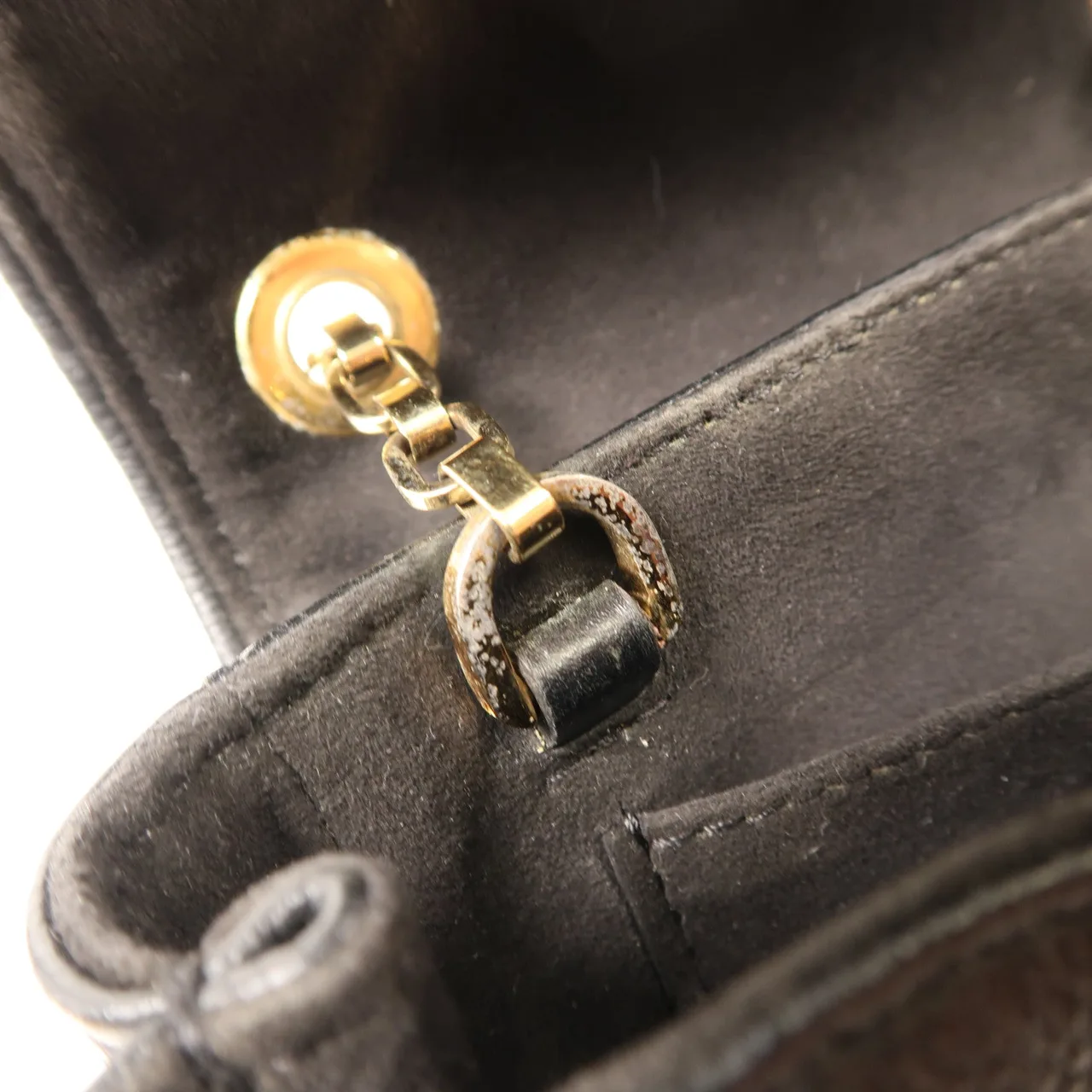 LOUIS VUITTON M94552 肩背包 牛皮 黑色 / Black 牛皮 中古品B - 縮圖 14