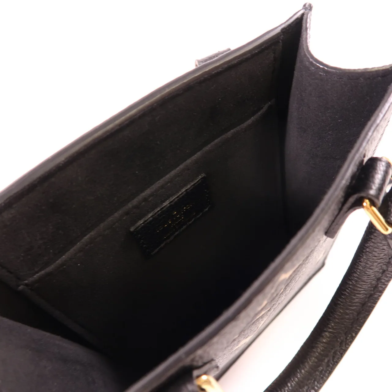 LOUIS VUITTON Petit Sac Plat M57937 兩用包 牛皮 黑色 / Black 牛皮 中古品A - 縮圖 5