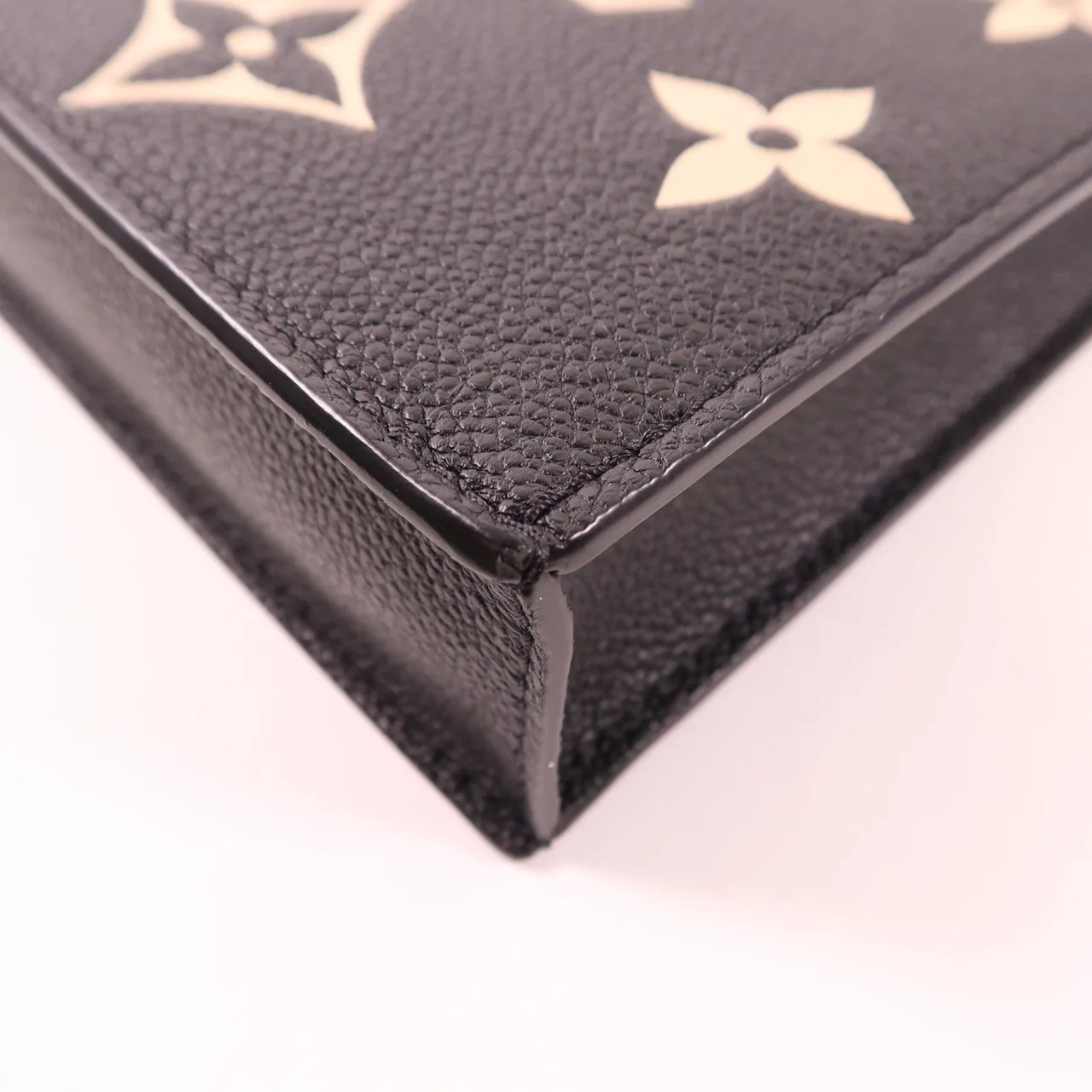 LOUIS VUITTON Petit Sac Plat M57937 兩用包 牛皮 黑色 / Black 牛皮 中古品A - 縮圖 10