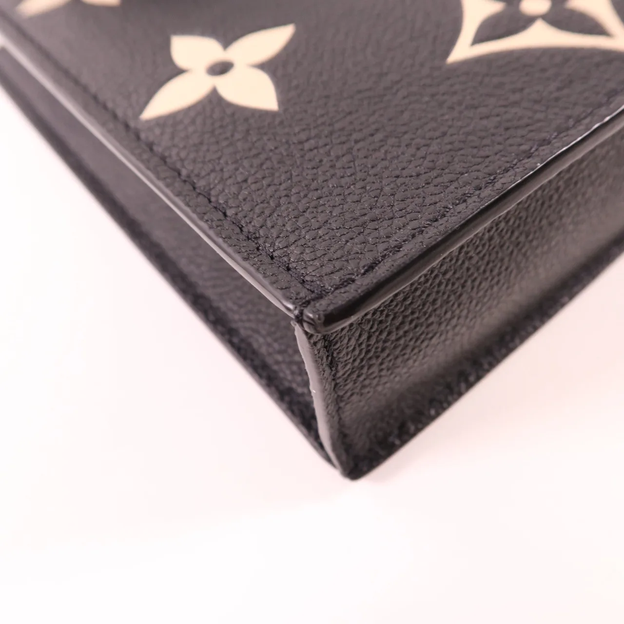 LOUIS VUITTON Petit Sac Plat M57937 兩用包 牛皮 黑色 / Black 牛皮 中古品A - 縮圖 11