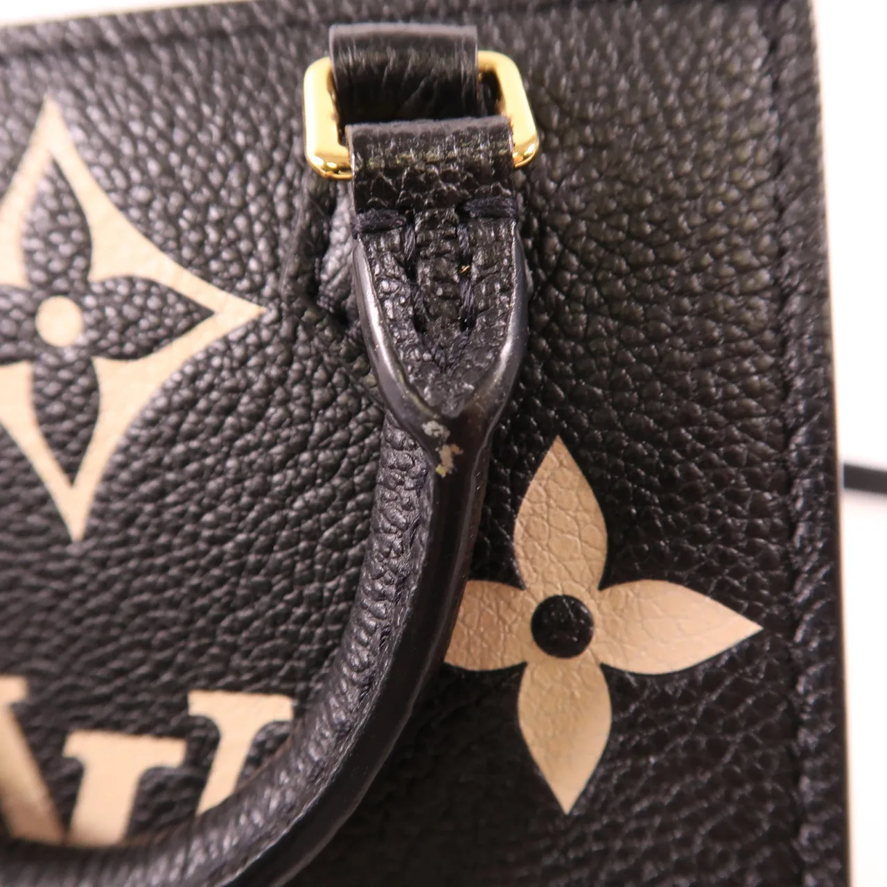 LOUIS VUITTON Petit Sac Plat M57937 兩用包 牛皮 黑色 / Black 牛皮 中古品A - 縮圖 13