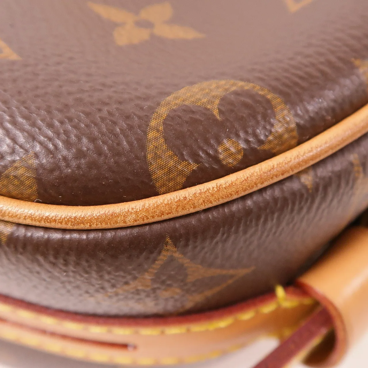 LOUIS VUITTON Boite Chapeau Souple M45647 肩背包 塗層帆布 棕色 / Brown 塗層帆布 中古品B - 縮圖 6