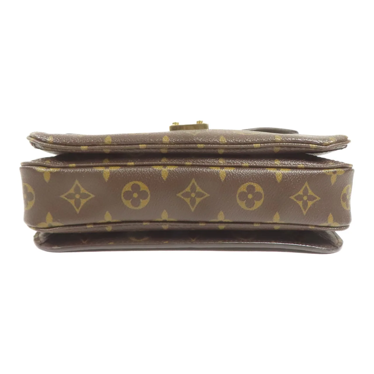 LOUIS VUITTON Pochette Metis M44875 兩用包 塗層帆布 棕色 / Brown 塗層帆布 中古品B - 縮圖 4