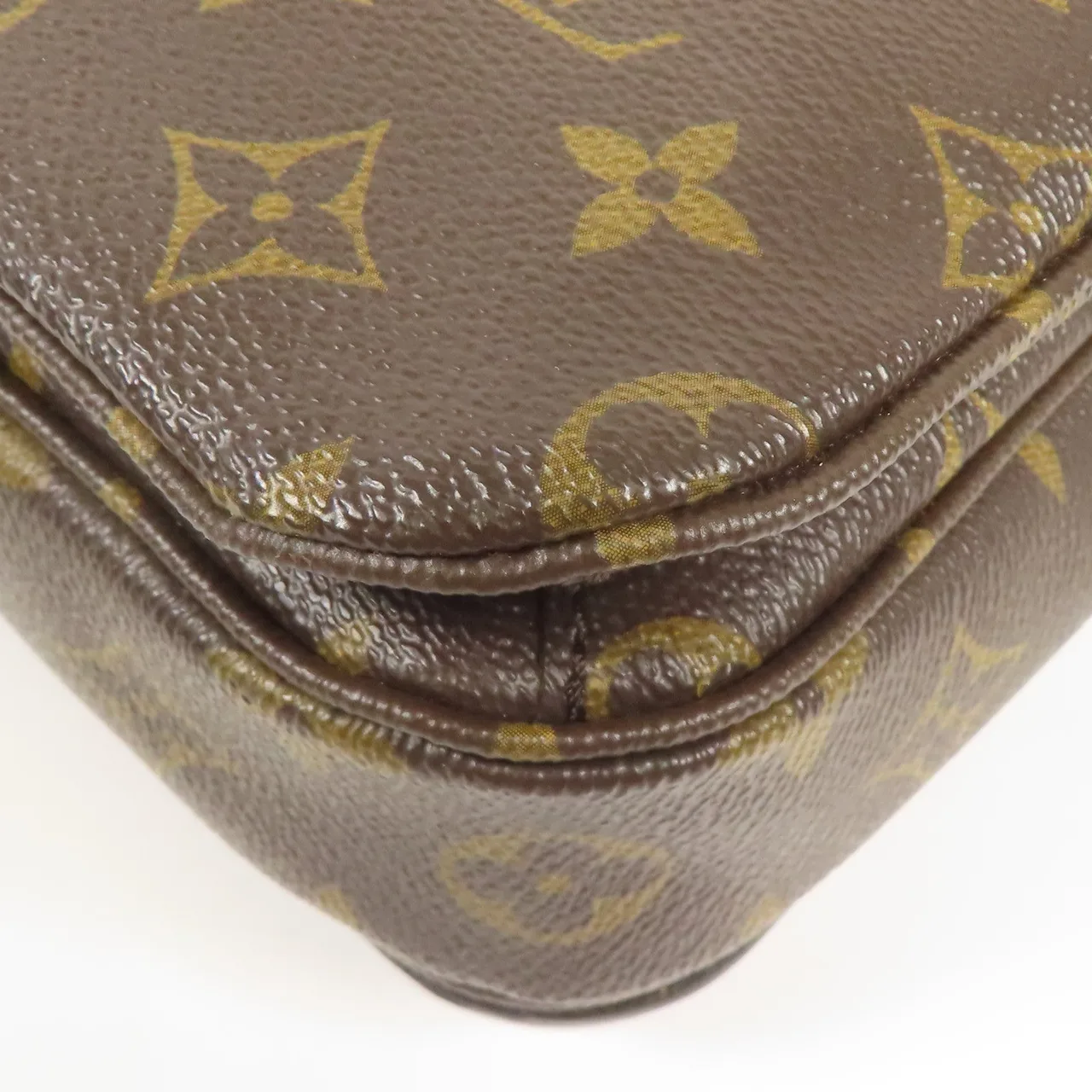 LOUIS VUITTON Pochette Metis M44875 兩用包 塗層帆布 棕色 / Brown 塗層帆布 中古品B - 縮圖 6