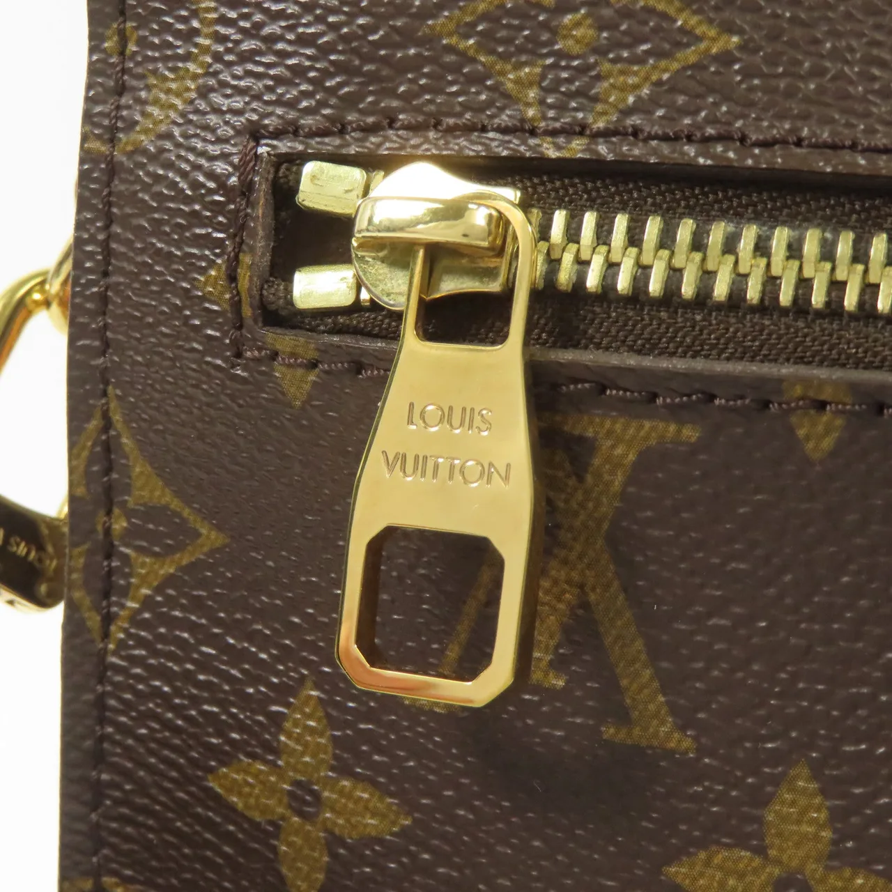 LOUIS VUITTON Pochette Metis M44875 兩用包 塗層帆布 棕色 / Brown 塗層帆布 中古品B - 縮圖 11