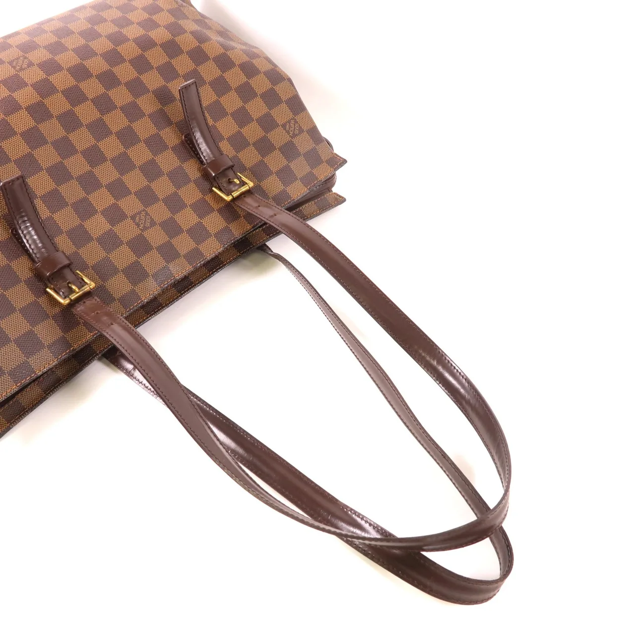 LOUIS VUITTON Chelsea N51119 托特包 塗層帆布 棕色 / Brown 塗層帆布 中古品B - 縮圖 9