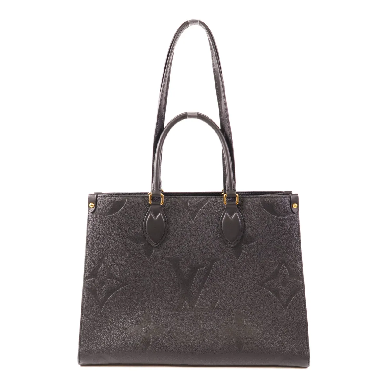LOUIS VUITTON OnTheGo M45653 2-Way Bag Calfskin 黑色 / Black