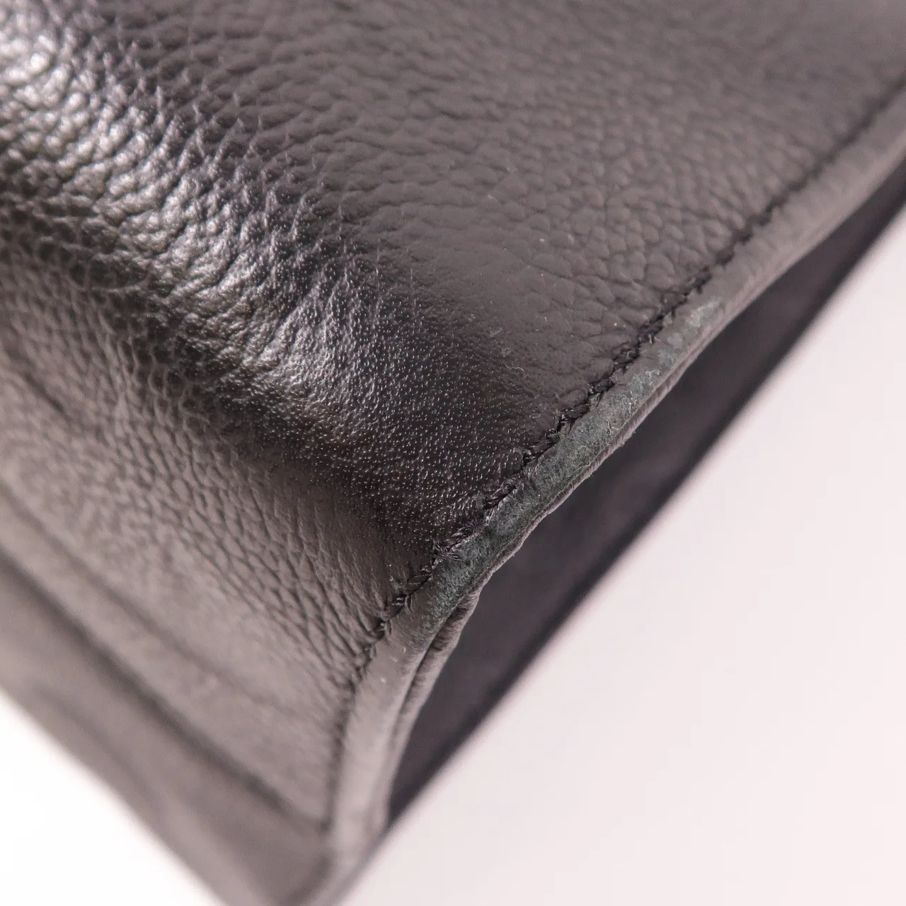 LOUIS VUITTON OnTheGo M45653 兩用包 牛皮 黑色 / Black 牛皮 中古品B - 縮圖 8