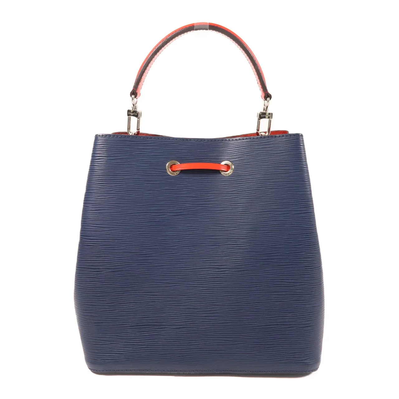 LOUIS VUITTON NeoNoe M54367 兩用包 牛皮 海軍藍 / 紅色 / Red/Blue 牛皮 中古品B - 縮圖 2