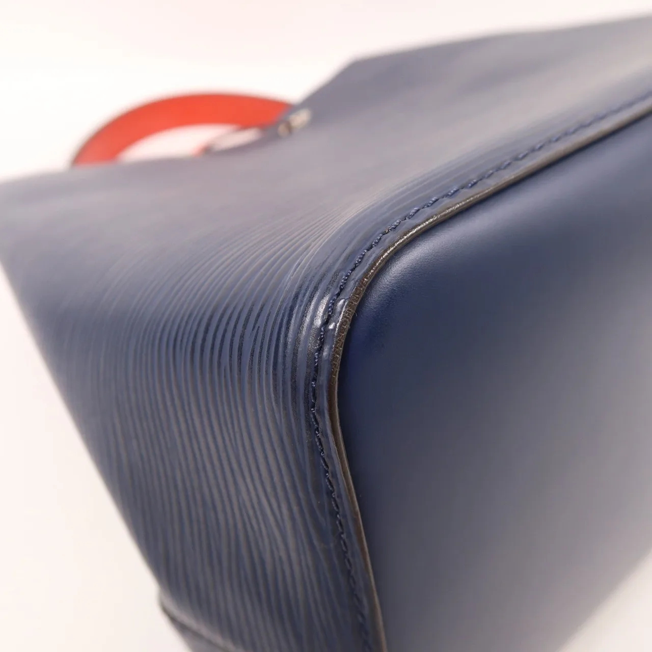 LOUIS VUITTON NeoNoe M54367 兩用包 牛皮 海軍藍 / 紅色 / Red/Blue 牛皮 中古品B - 縮圖 13