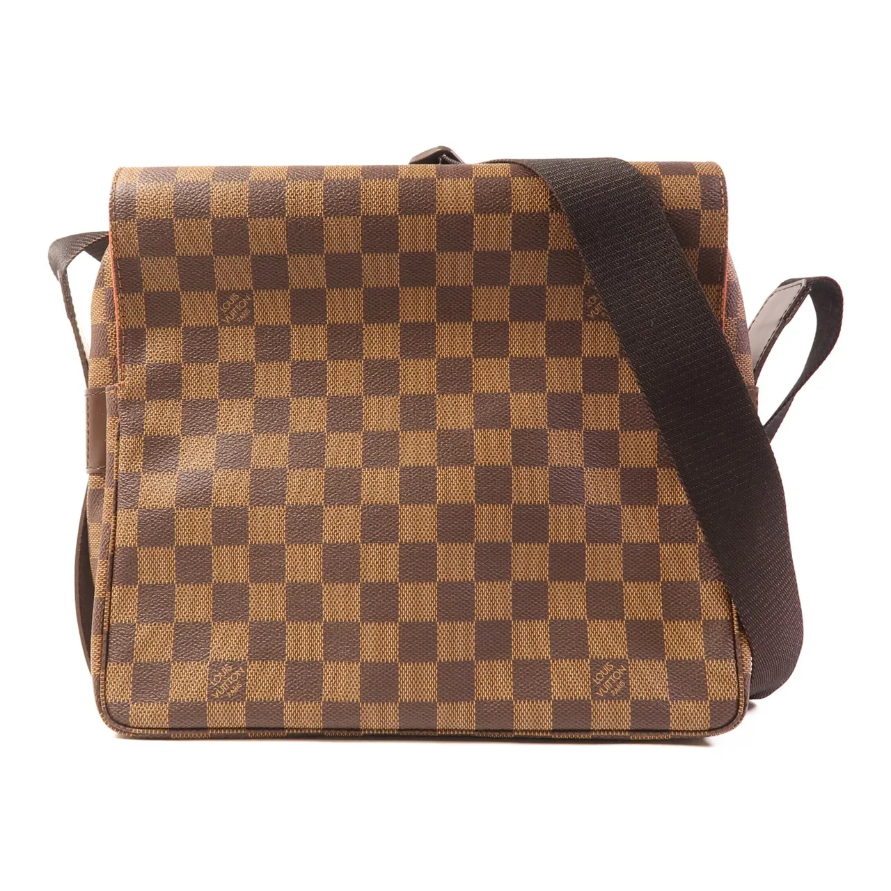 LOUIS VUITTON Naviglio N45255 肩背包 塗層帆布 棕色 / Brown