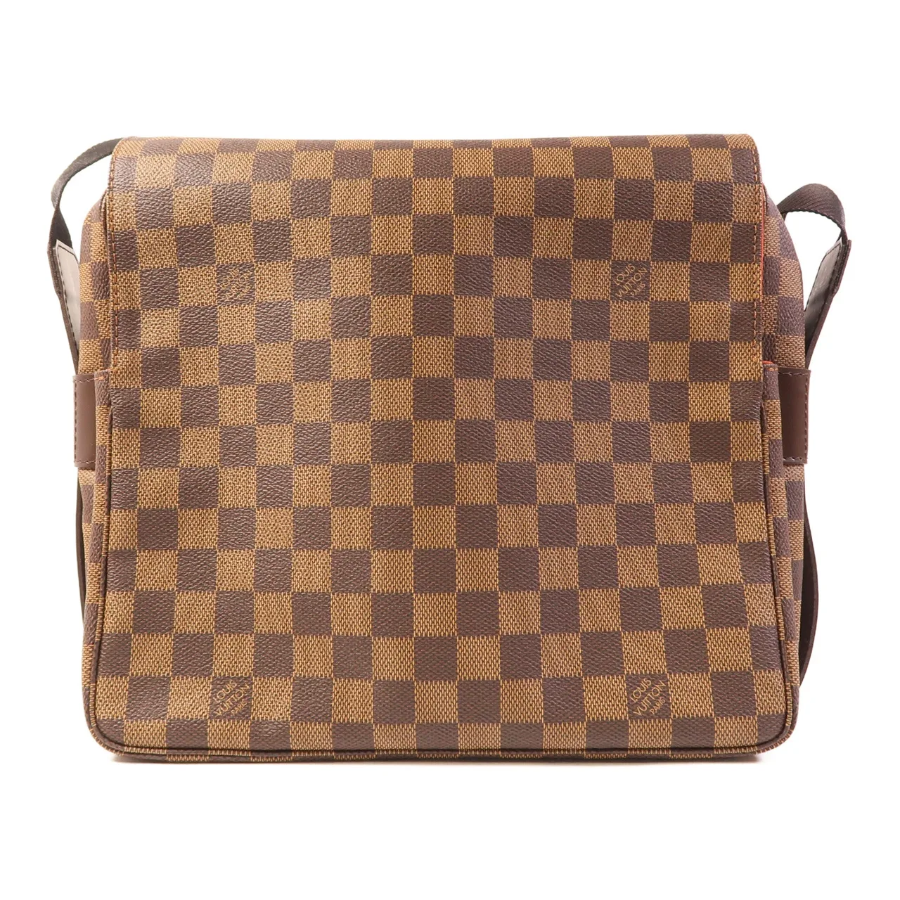 LOUIS VUITTON Naviglio N45255 肩背包 塗層帆布 棕色 / Brown 塗層帆布 中古品A - 縮圖 2