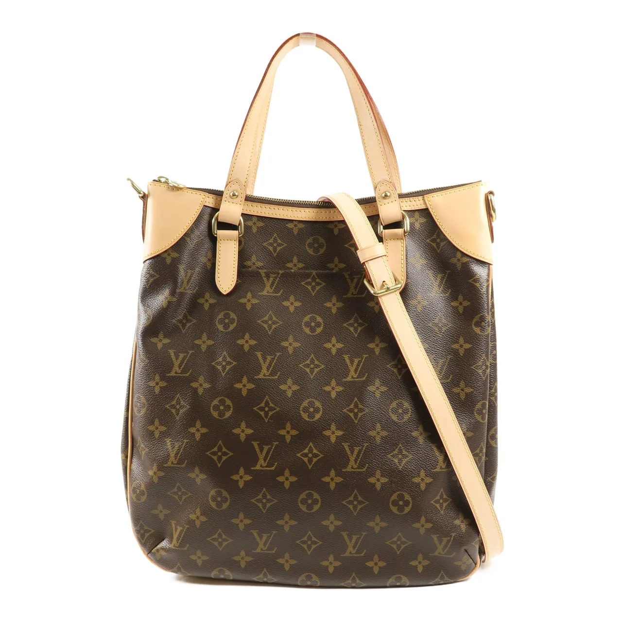 LOUIS VUITTON Odeon M56388 兩用包 塗層帆布 棕色 / Brown
