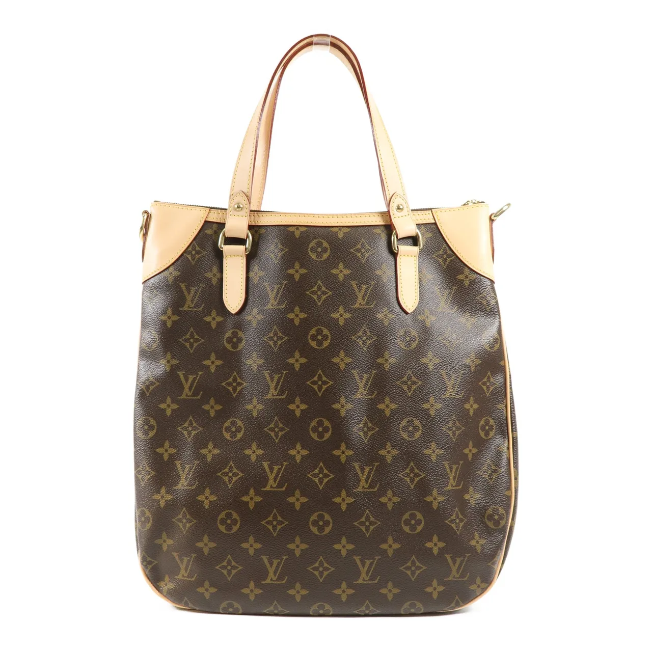 LOUIS VUITTON Odeon M56388 兩用包 塗層帆布 棕色 / Brown 塗層帆布 中古品A - 縮圖 2