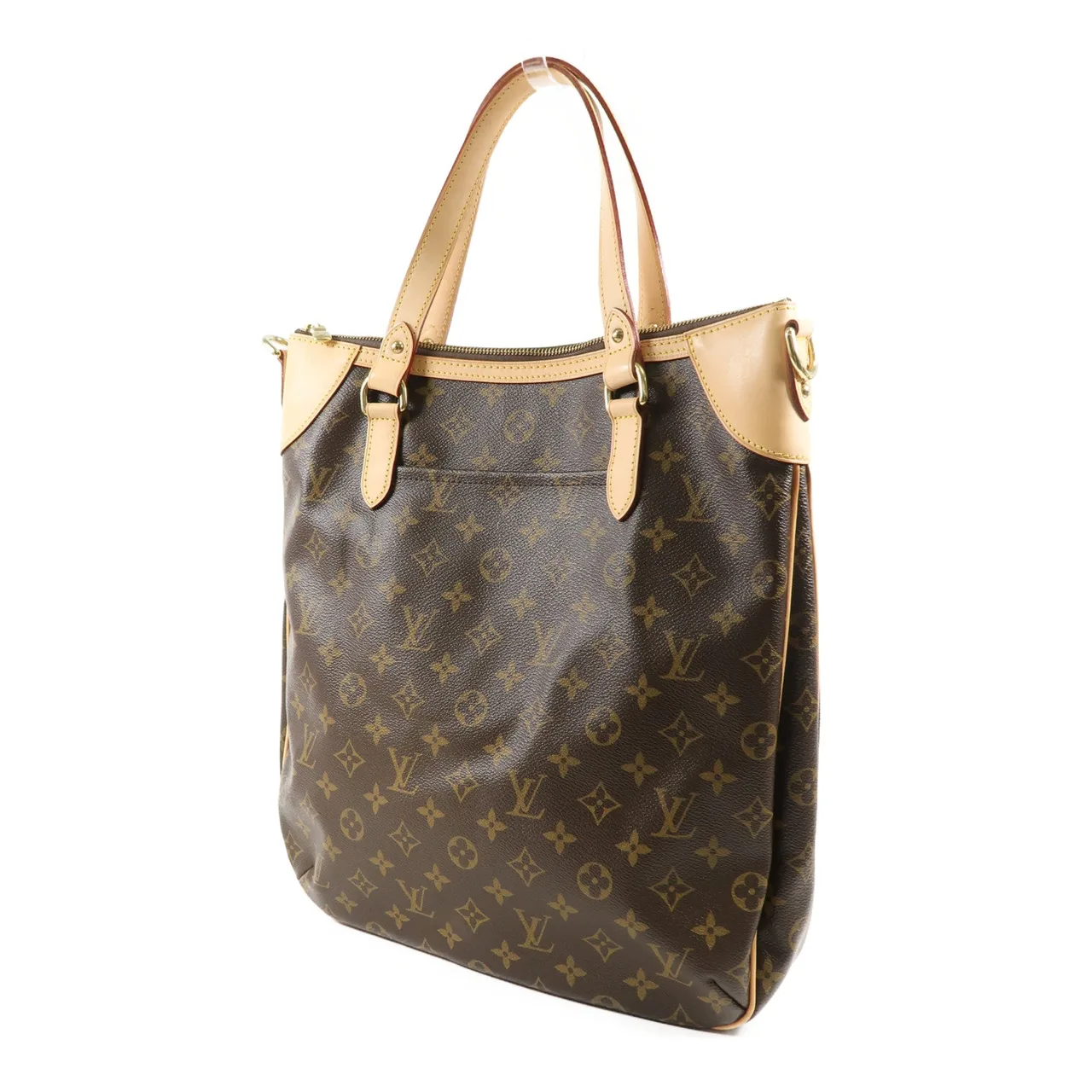 LOUIS VUITTON Odeon M56388 兩用包 塗層帆布 棕色 / Brown 塗層帆布 中古品A - 縮圖 3